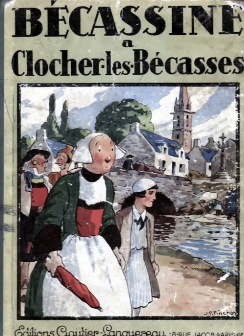 Couverture de l'album Bécassine Tome 21 Bécassine à Clocher-les-Bécasses