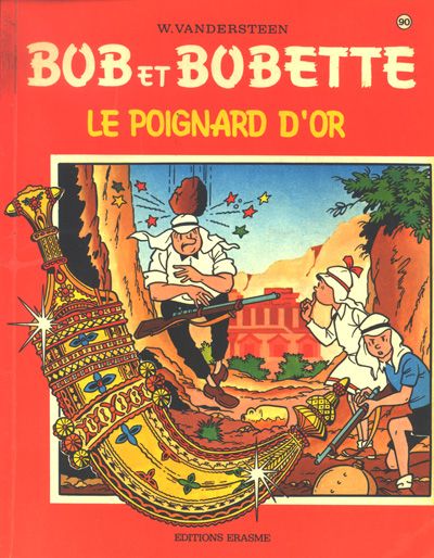 Couverture de l'album Bob et Bobette Tome 90 Le poignard d'or