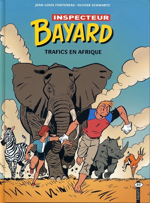 Couverture de l'album Les Enquêtes de l'inspecteur Bayard Tome 18 Trafics en Afrique