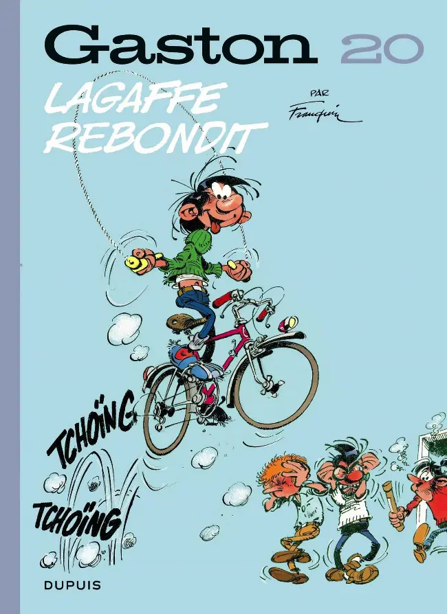 Couverture de l'album Gaston Tome 20 Lagaffe rebondit