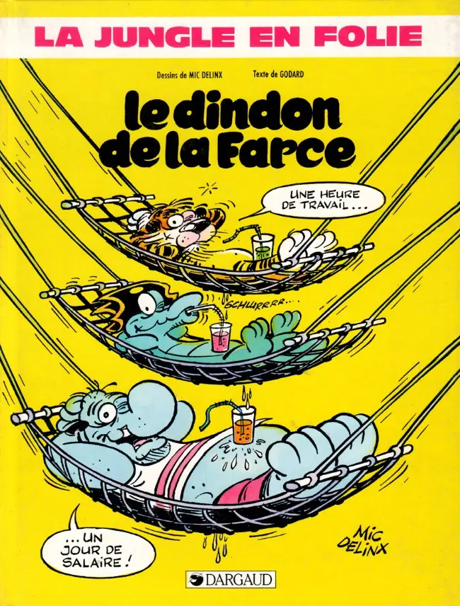 Couverture de l'album La Jungle en folie Tome 19 Le dindon de la farce