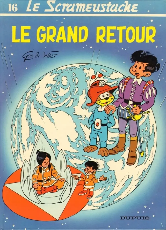 Couverture de l'album Le Scrameustache Tome 16 Le grand retour