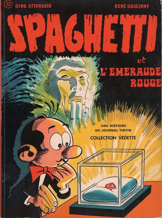 Couverture de l'album Spaghetti Tome 14 Spaghetti et l'Emeraude rouge