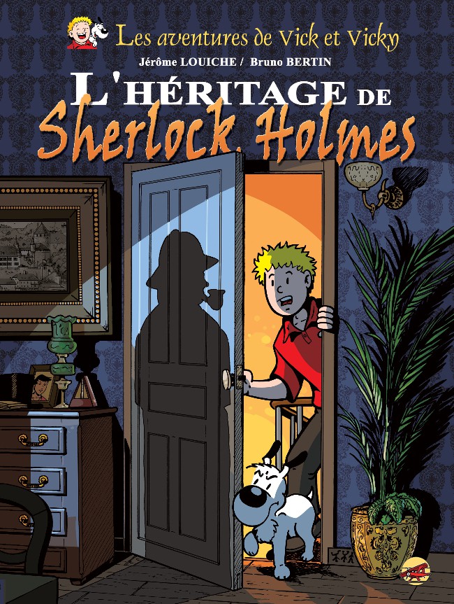 Couverture de l'album Les aventures de Vick et Vicky Tome 21 L'Héritage de Sherlock Holmes