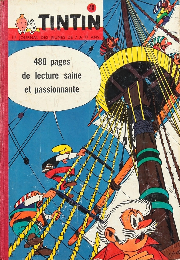 Couverture de l'album Tintin Tome 48