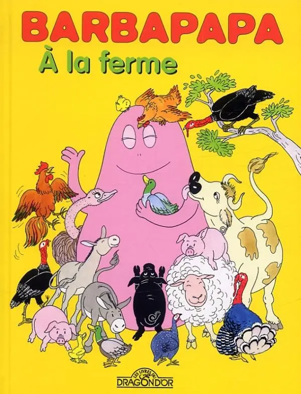 Couverture de l'album Barbapapa Tome 14 À la ferme
