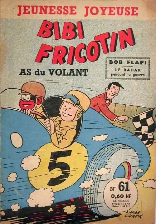 Couverture de l'album Bibi Fricotin Tome 61 Bibi Fricotin as du volant