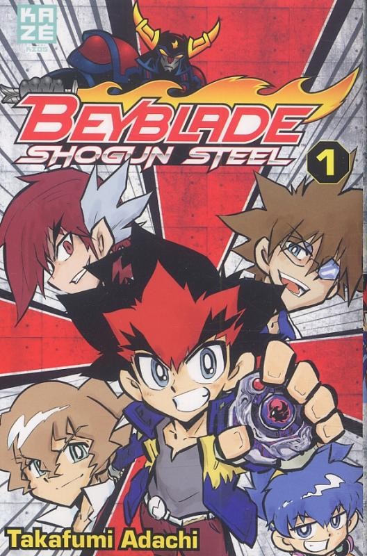 Couverture de l'album Beyblade Shogun Steel Tome 1