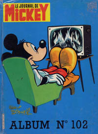 Couverture de l'album Le Journal de Mickey Album N° 102