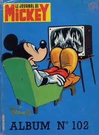 Couverture de l'album Le Journal de Mickey Album N° 102