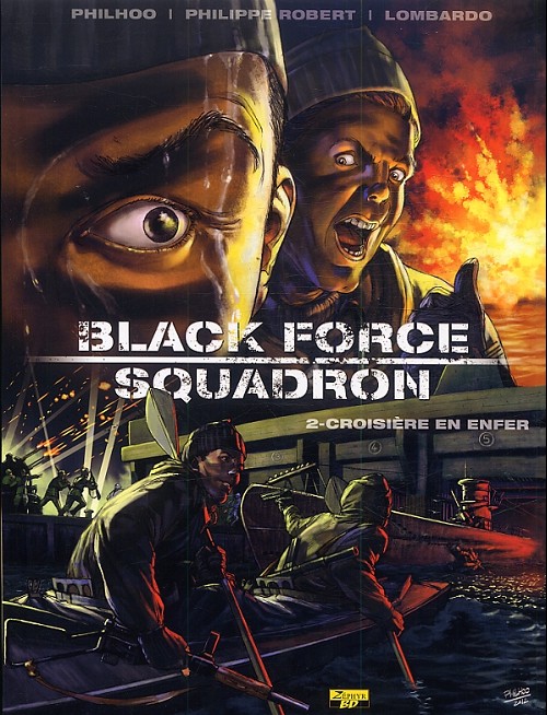 Couverture de l'album Black Force squadron Tome 2 Croisière en enfer