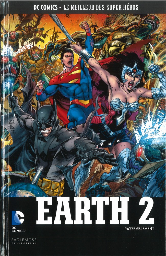 Couverture de l'album DC Comics - Le Meilleur des Super-Héros Volume 59 Earth 2 - Rassemblement