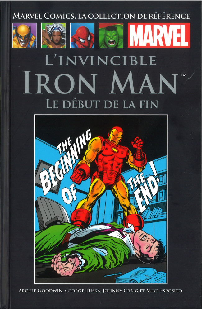 Couverture de l'album Marvel Comics - La collection de référence Tome 106 L'Invincible Iron Man - Le Début de la Fin
