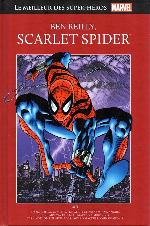 Couverture de l'album Le meilleur des Super-Héros Marvel Tome 80 Ben reilly, scarlet spider