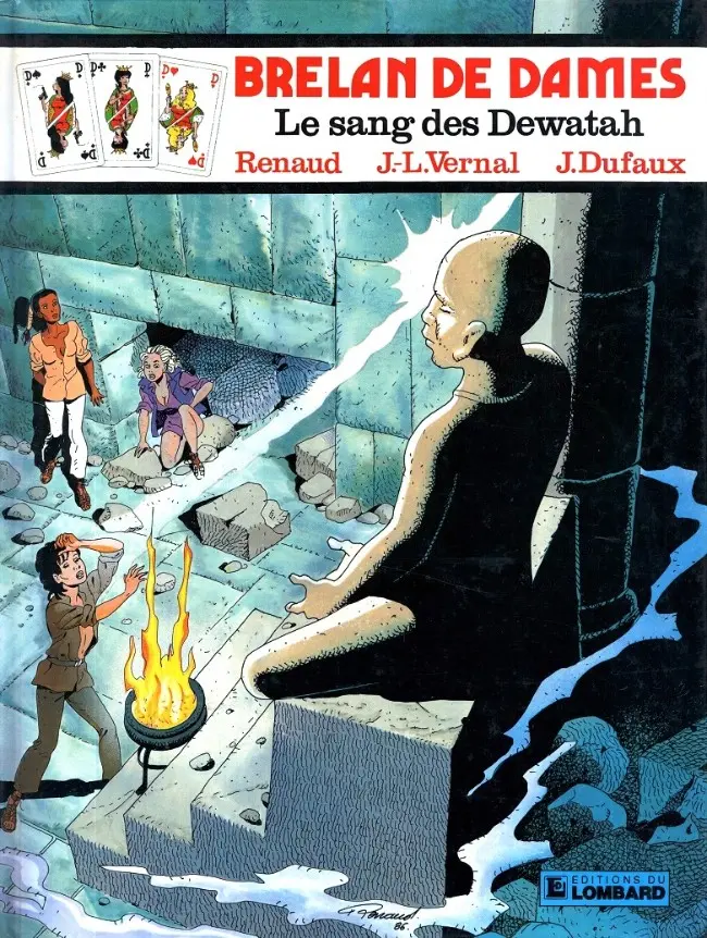 Couverture de l'album Brelan de dames Tome 6 Le sang des Dewatah