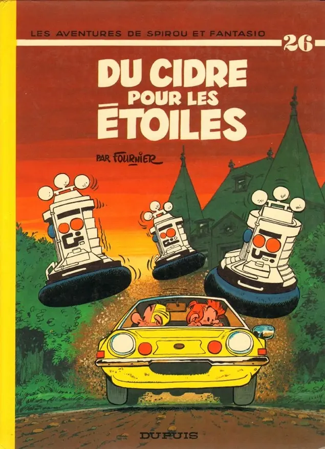 Couverture de l'album Spirou et Fantasio Tome 26 Du cidre pour les étoiles