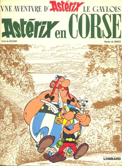 Couverture de l'album Astérix Tome 20 Astérix en Corse