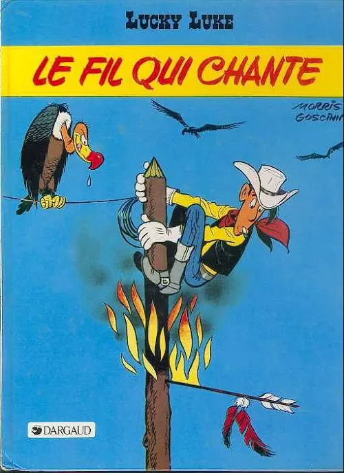 Couverture de l'album Lucky Luke Tome 46 Le fil qui chante