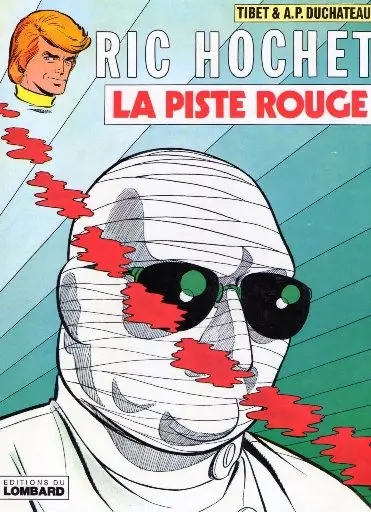 Couverture de l'album Ric Hochet Tome 24 La Piste rouge