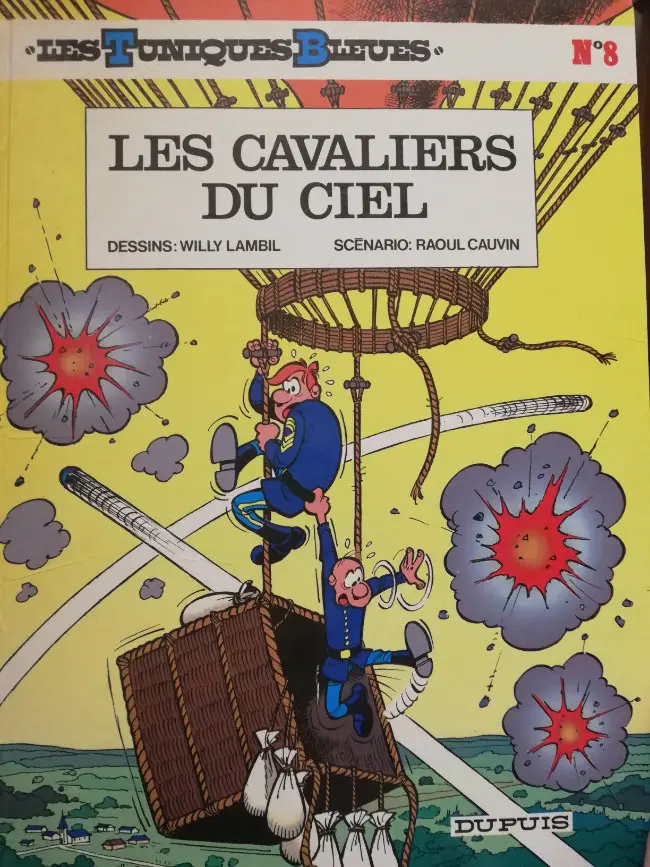 Couverture de l'album Les Tuniques Bleues Tome 8 Les cavaliers du ciel