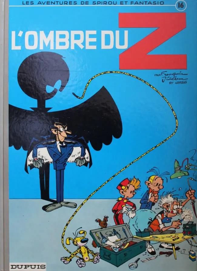 Couverture de l'album Spirou et Fantasio Tome 16 L'ombre du Z