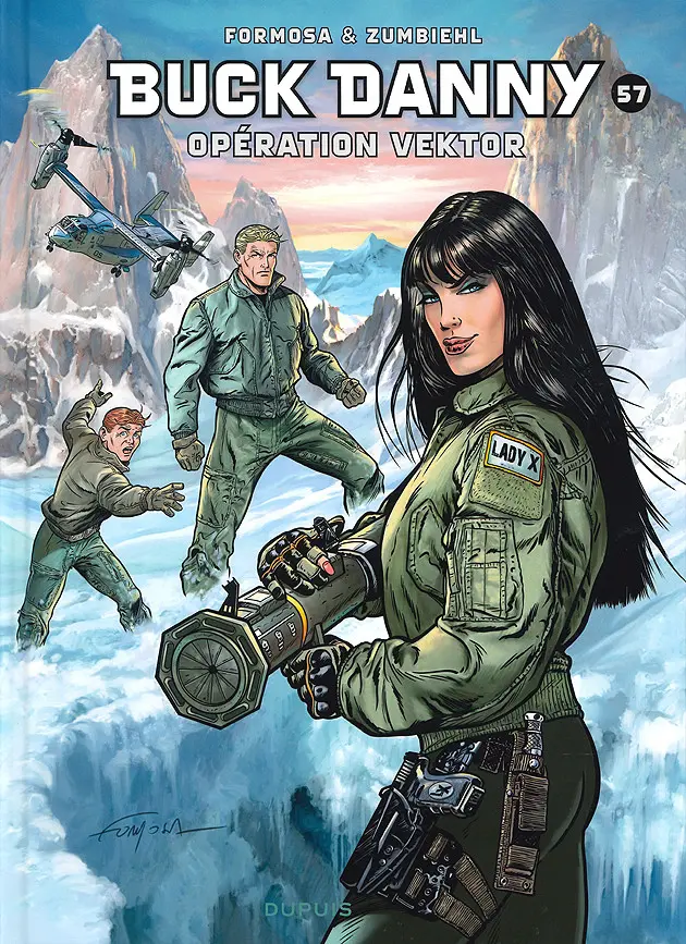 Couverture de l'album Buck Danny Tome 57 Opération Vektor