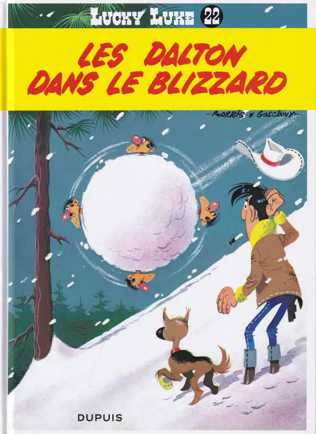 Couverture de l'album Lucky Luke Tome 22 Les Dalton dans le blizzard