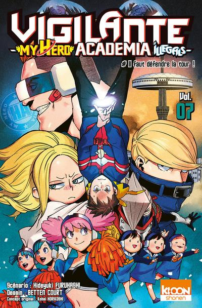 Couverture de l'album Vigilante - My Hero Academia Illegals Vol. 07 Il faut défendre la tour !