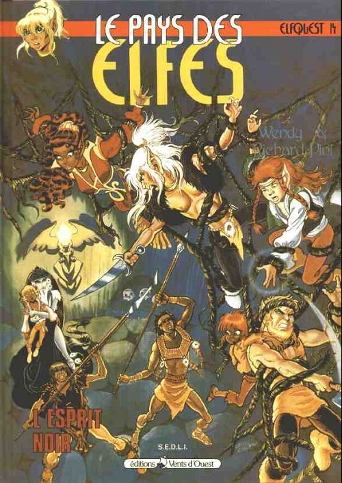 Couverture de l'album ElfQuest - La Fantastique quête des elfes Tome 14 L'esprit noir