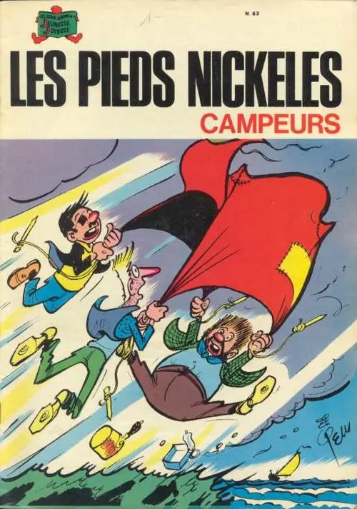 Couverture de l'album Les Pieds Nickelés Tome 63 Les Pieds Nickelés campeurs