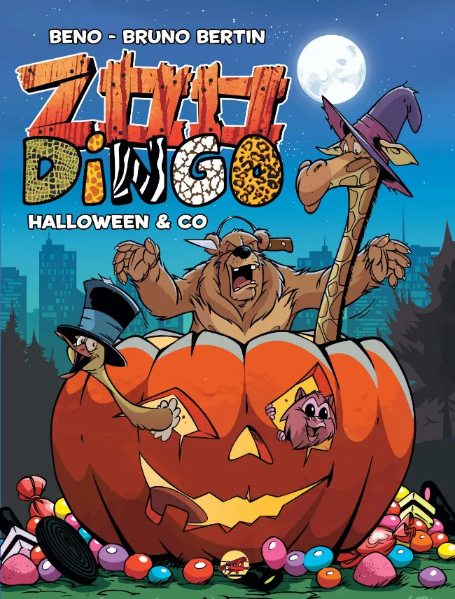 Couverture de l'album Zoo Dingo Tome 6 Halloween & Co