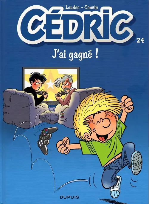 Couverture de l'album Cédric Tome 24 J'ai gagné !