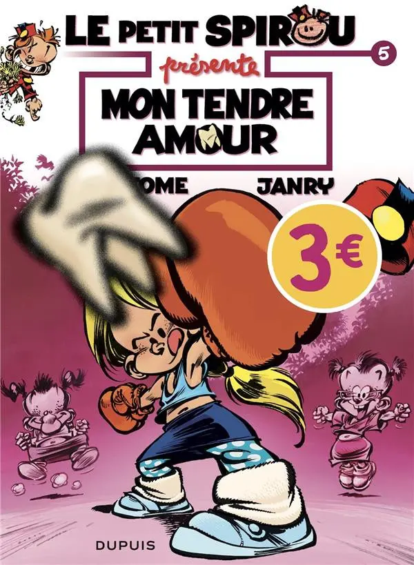 Couverture de l'album Le Petit Spirou présente... Tome 5 Mon tendre amour