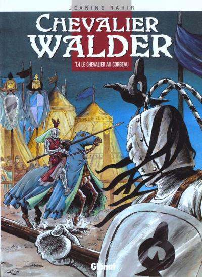 Couverture de l'album Chevalier Walder Tome 4 Le chevalier au corbeau