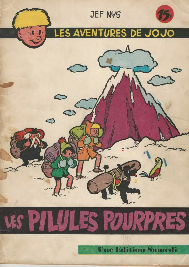 Couverture de l'album Les Aventures de Jojo Tome 4 Les pilules pourpres