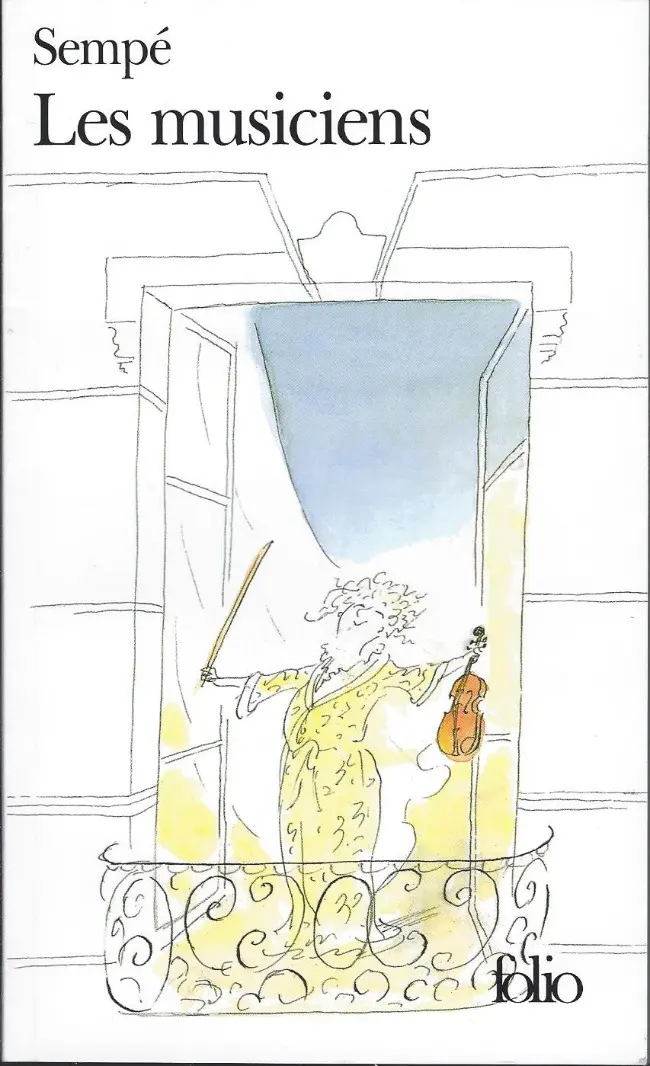 Couverture de l'album Les Musiciens de Sempé