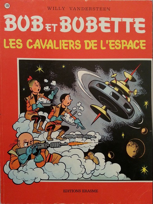 Couverture de l'album Bob et Bobette Tome 109 Les cavaliers de l'espace