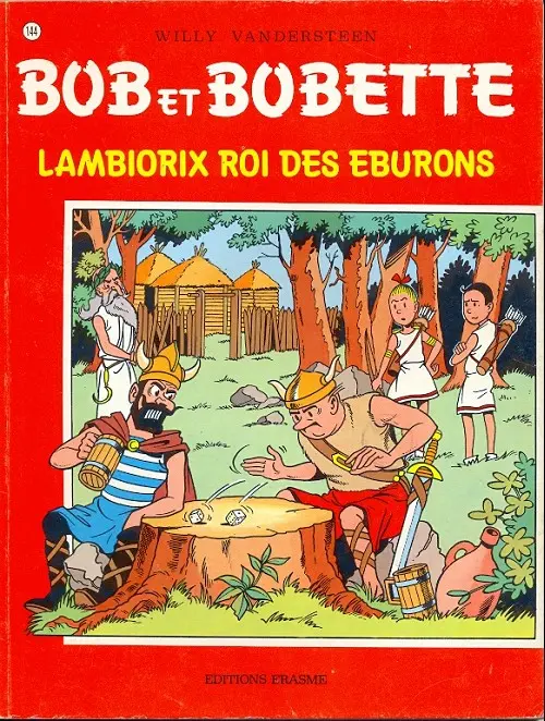Couverture de l'album Bob et Bobette Tome 144 Lambiorix roi des Eburons