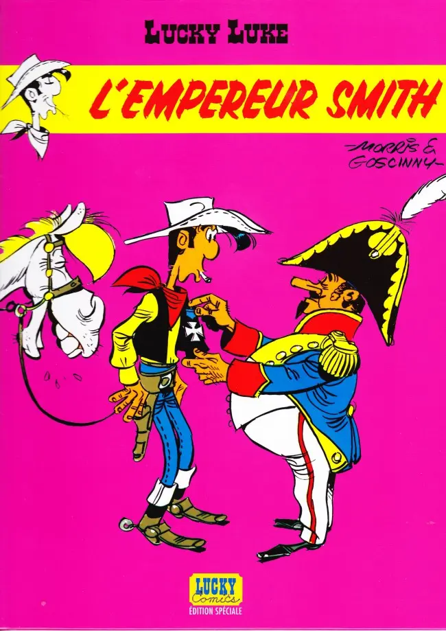 Couverture de l'album Lucky Luke Tome 45 L'empereur Smith