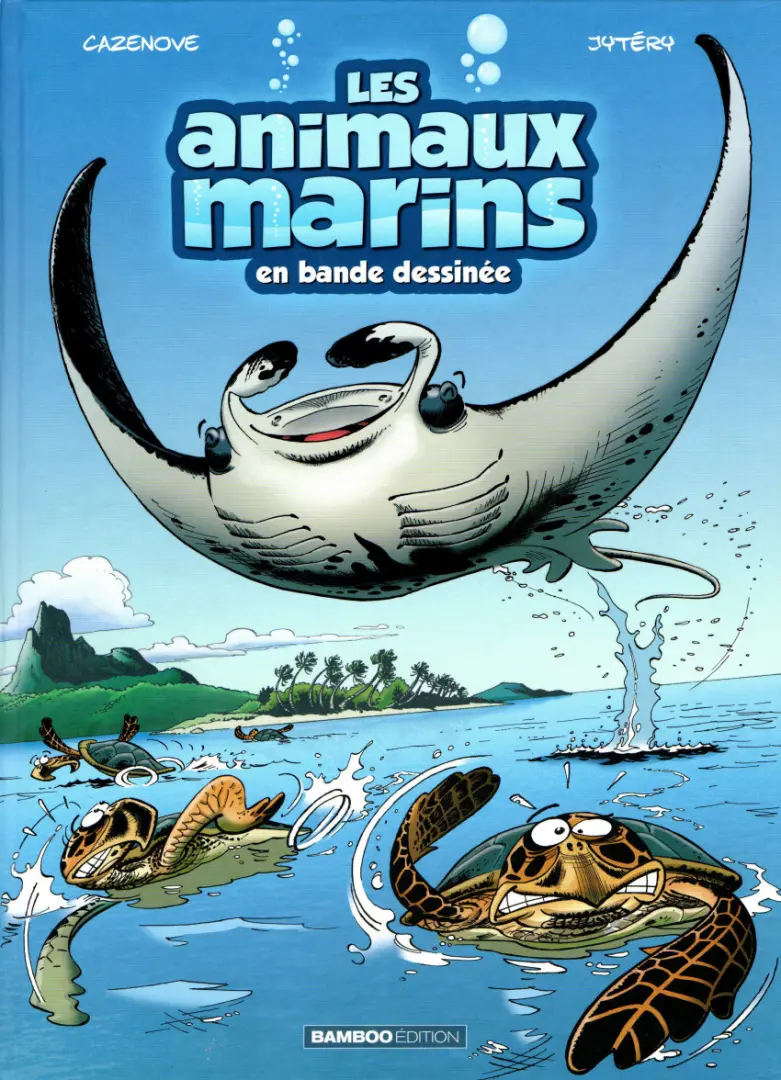 Couverture de l'album Les Animaux marins en bande dessinée Tome 3