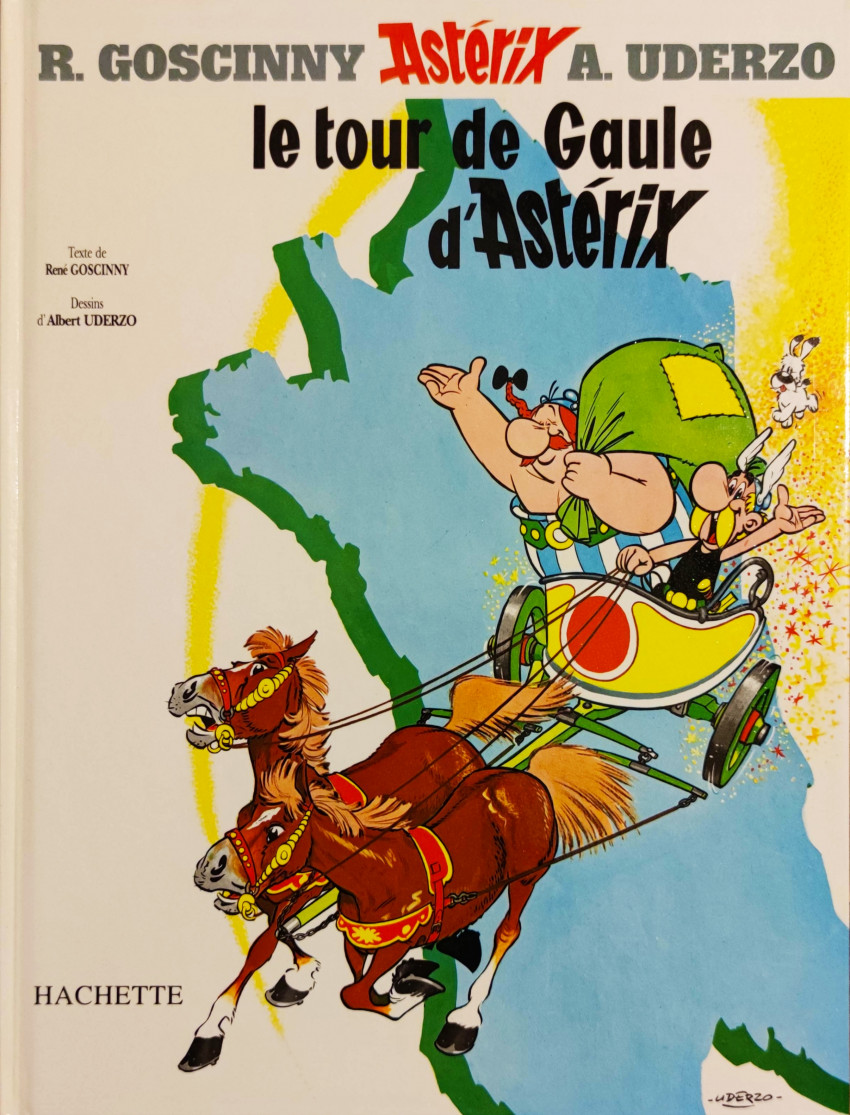 Couverture de l'album Astérix Tome 5 Le tour de Gaule d'Asterix