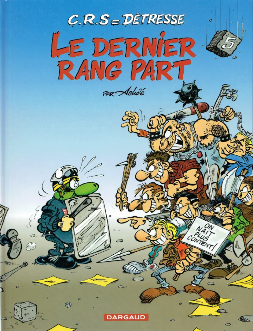 Couverture de l'album CRS = Détresse Tome 5 Le dernier rang part
