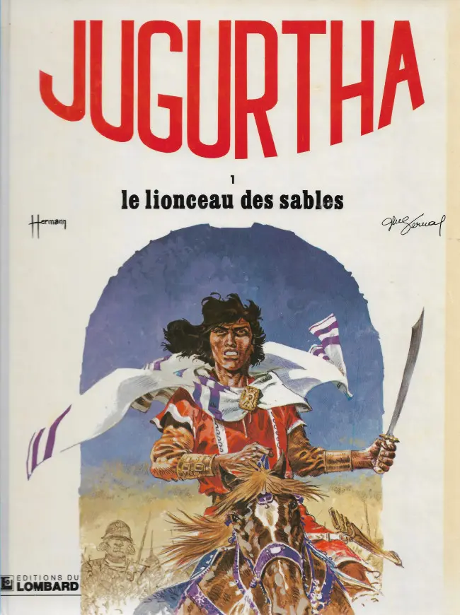 Couverture de l'album Jugurtha Tome 1 Le lionceau des sables