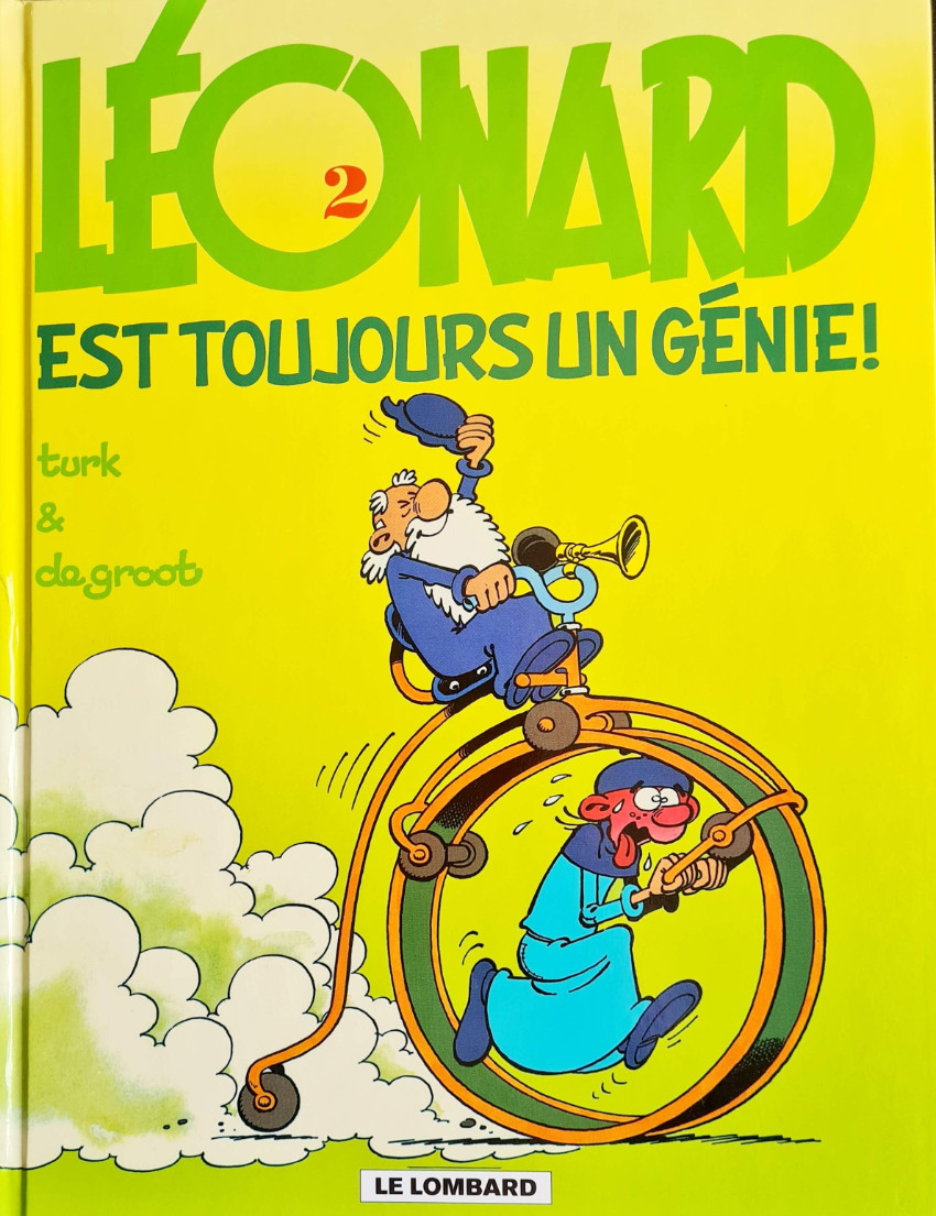 Couverture de l'album Léonard Tome 2 Léonard est toujours un génie !