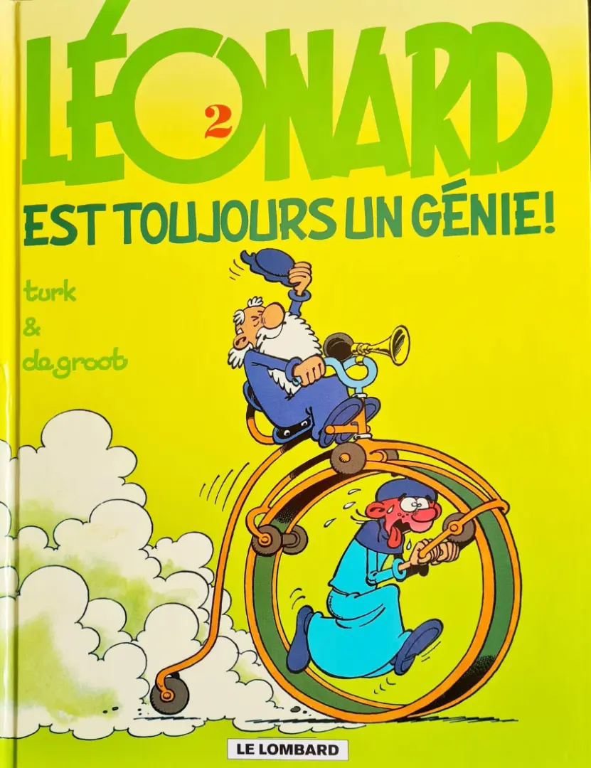 Couverture de l'album Léonard Tome 2 Léonard est toujours un génie !