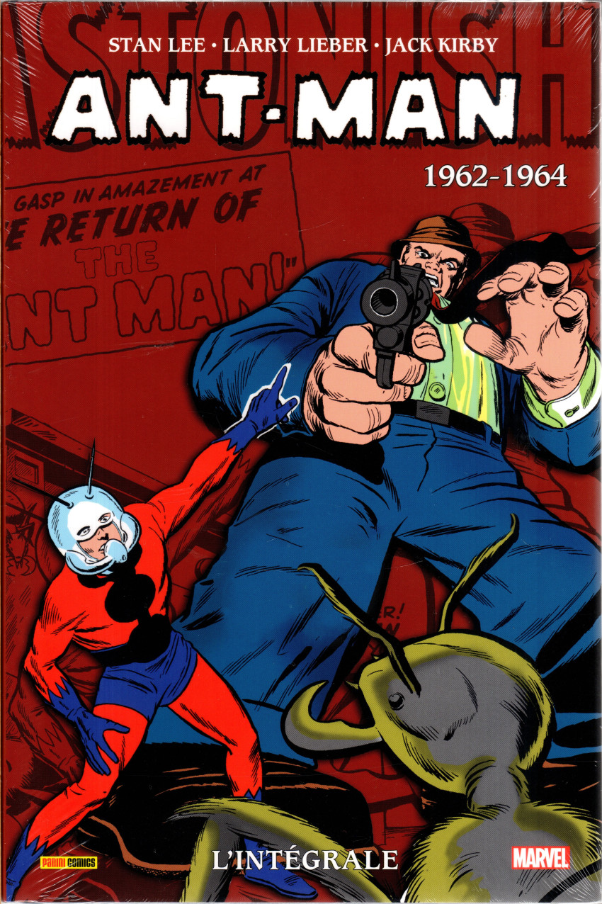 Couverture de l'album Ant-Man - L'intégrale 1 1962-1964