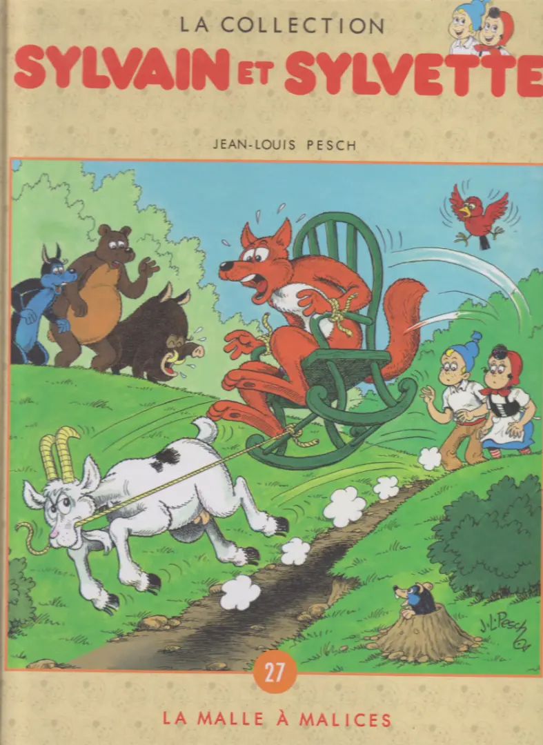 Couverture de l'album Sylvain et Sylvette Tome 27 La malle à malices