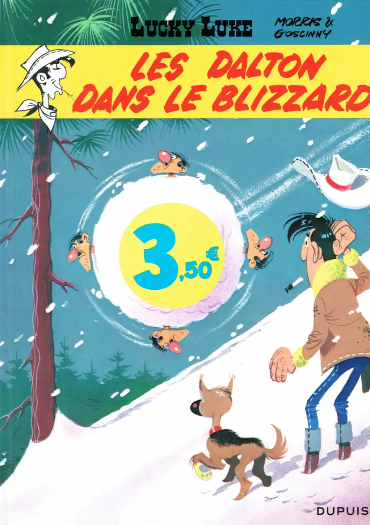 Couverture de l'album Lucky Luke Tome 22 Les Dalton dans le blizzard