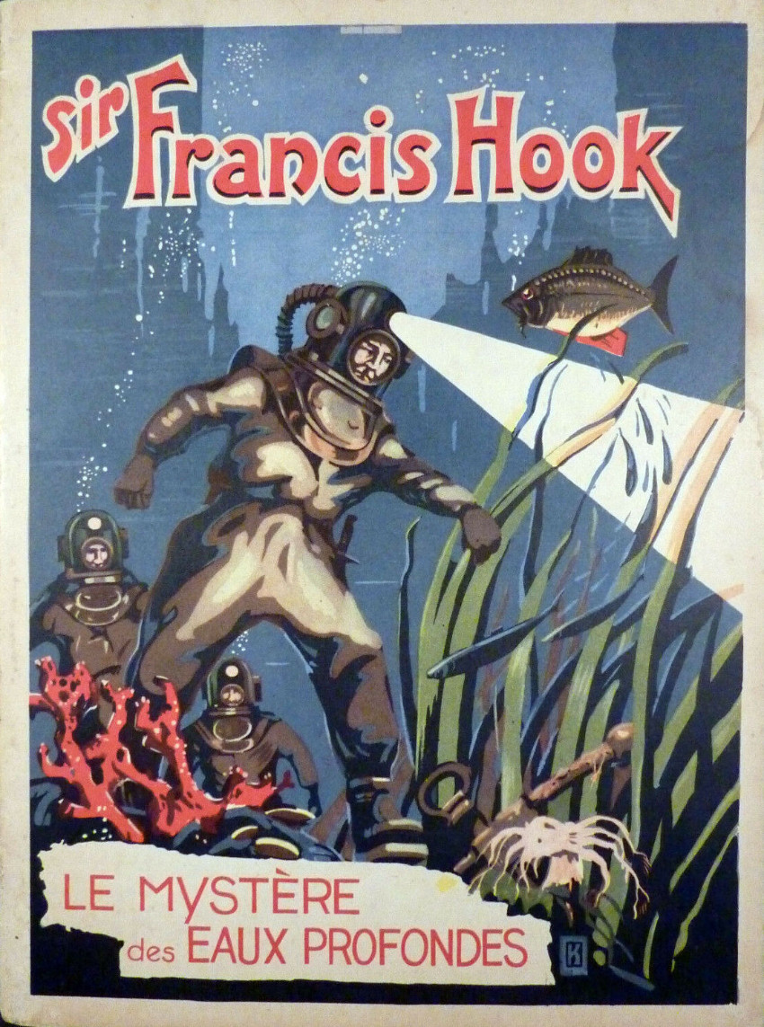 Couverture de l'album Sir Francis Hook Le mystère des eaux profondes