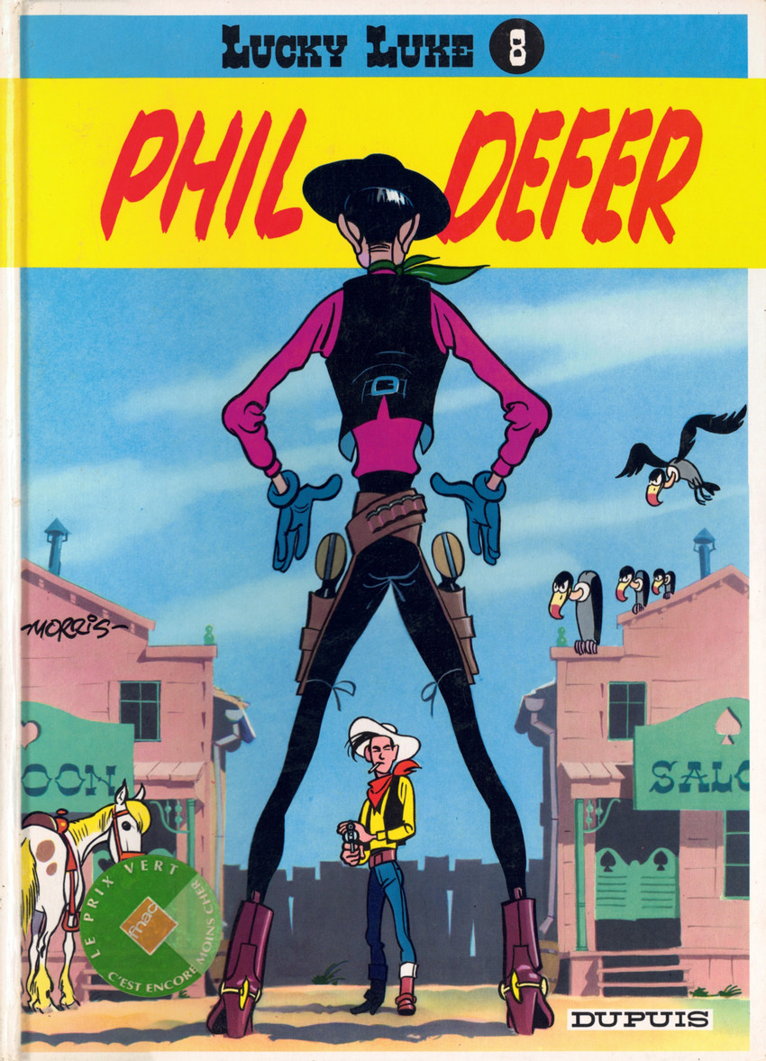 Couverture de l'album Lucky Luke Tome 8 Phil Defer